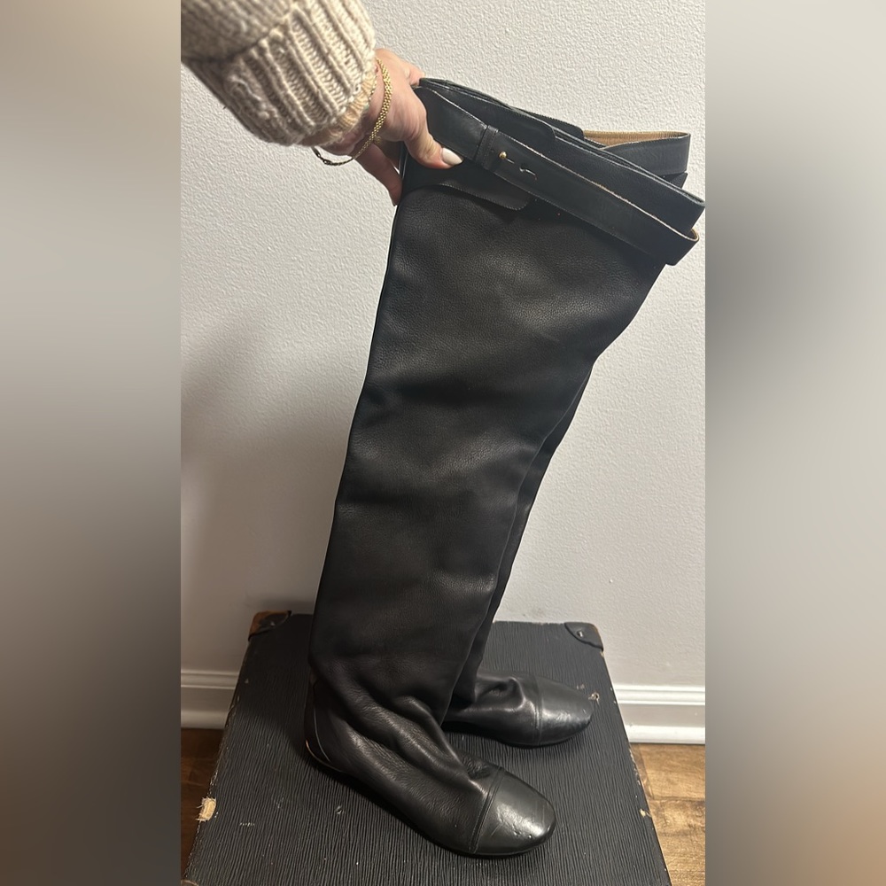Chloe knee high boots